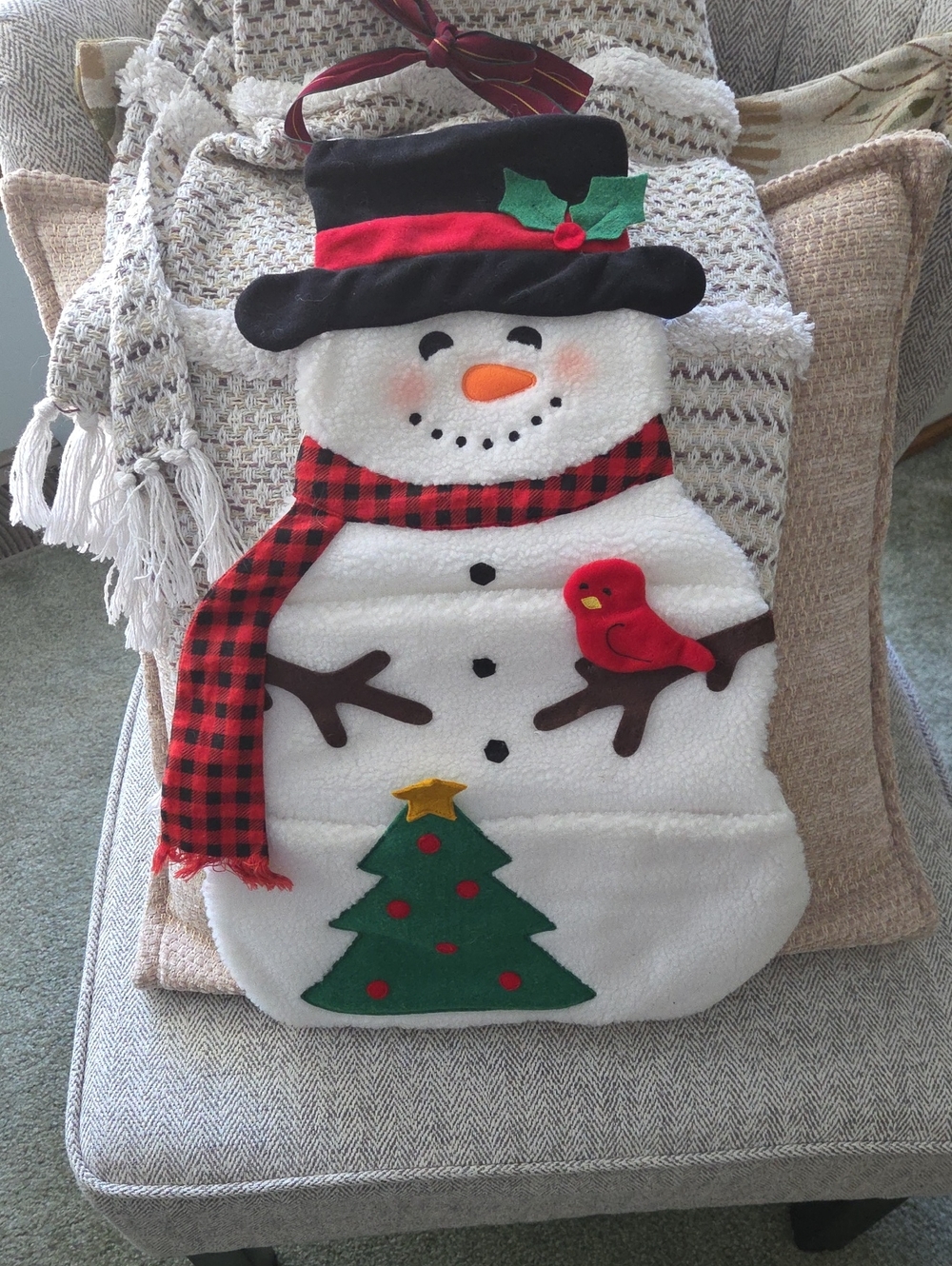 Vintage Hallmark Christmas Card Holder